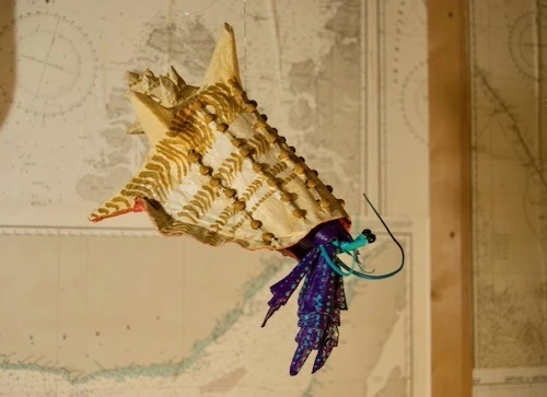 Bernard-l’hermite en papier mâché